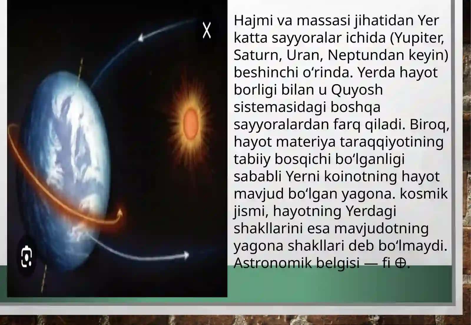 Yerni shakli va harakati 3