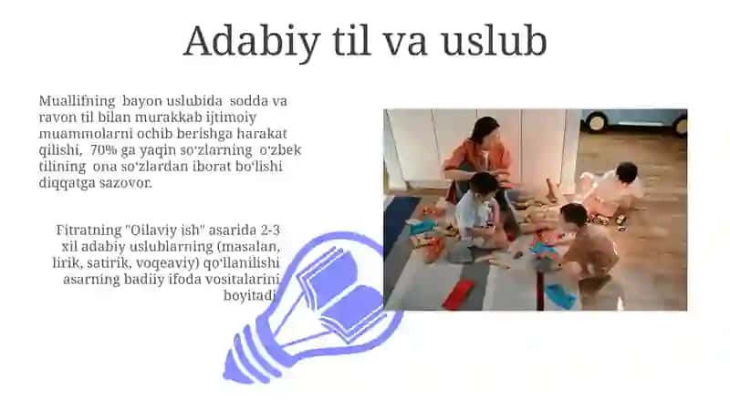 A.Fitratning "Oila asari" 3