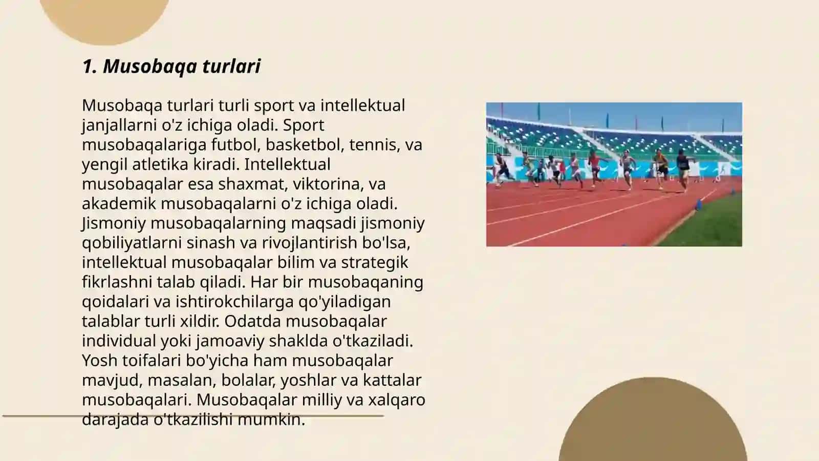 Sport musobaqalari tizimi 3