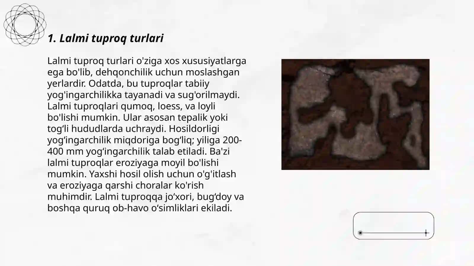 Lalmi tuproqlarning bontirovka xaritasi 3