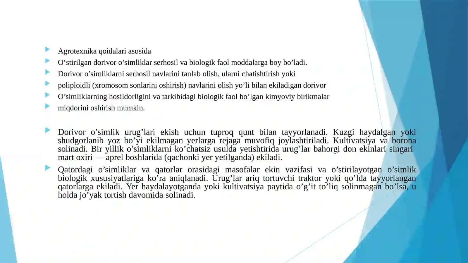 Ko'chatxonalarni yangilash 3