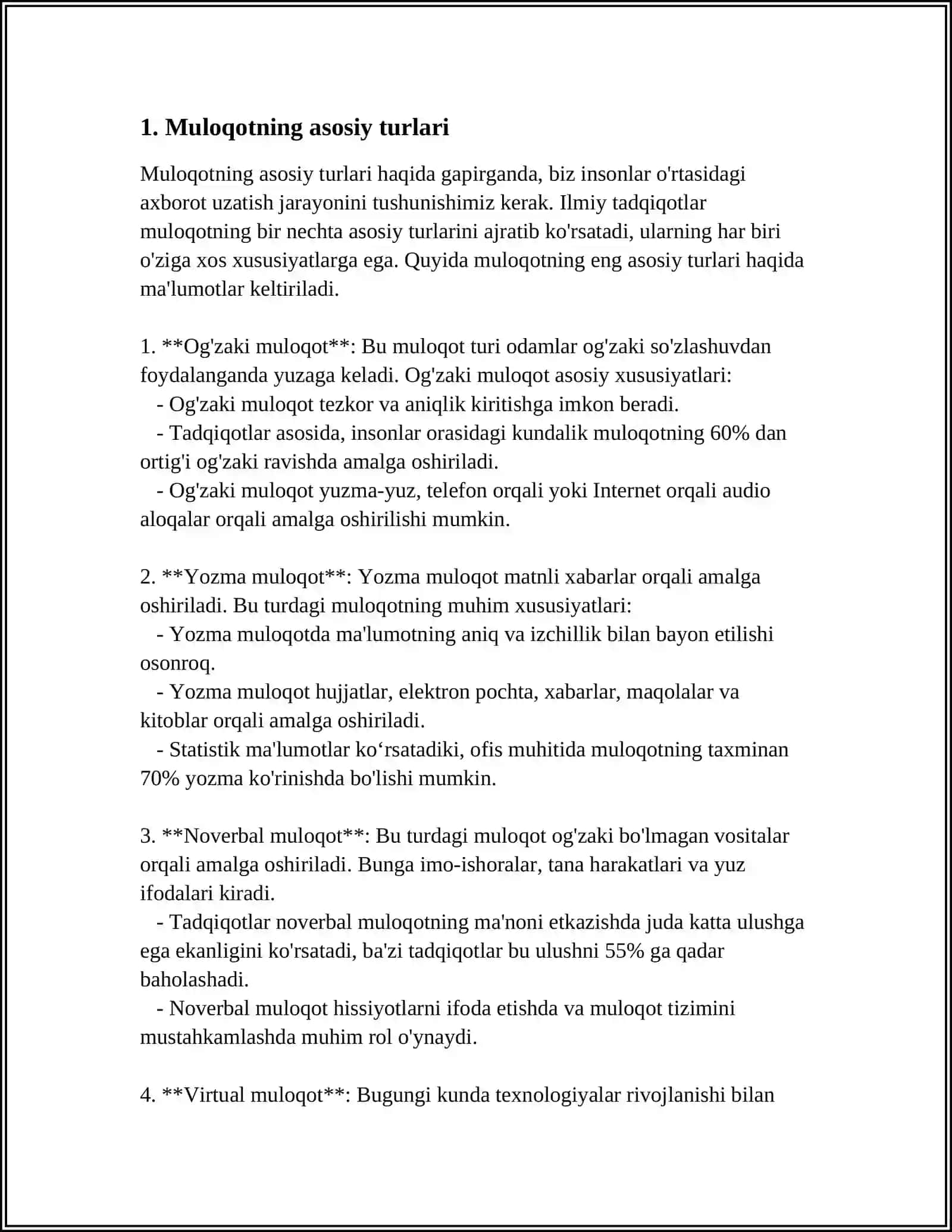 MULOQOT TURLARI MADELLARI VA STILLARI 3