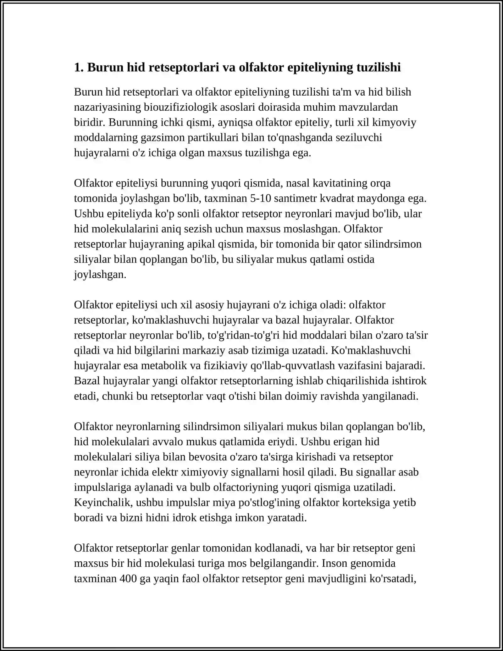 TA'M VA HID BILISH NAZARIYASINING BIOFIZIKAVIY ASOSLARI 3