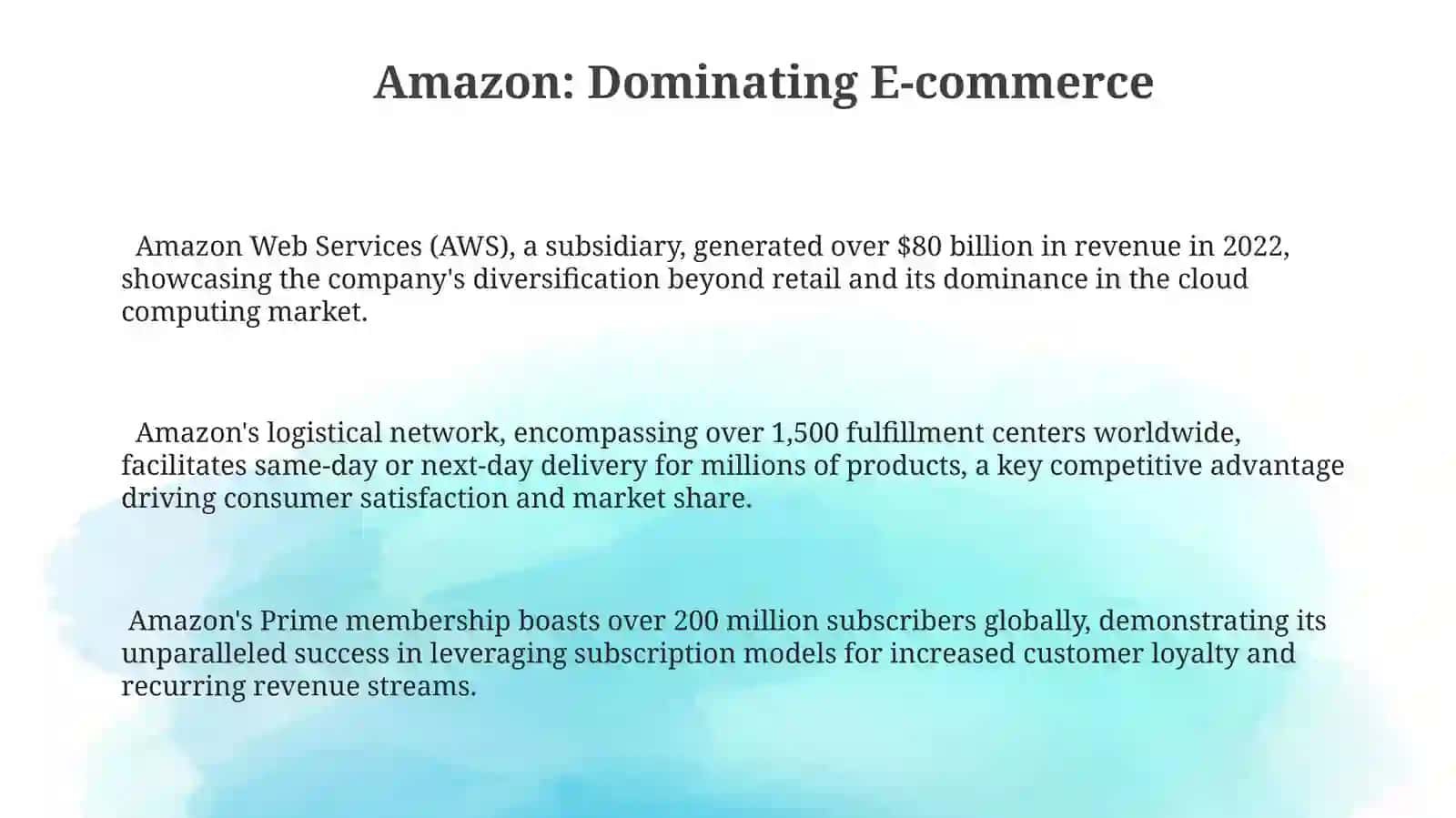Consumerism: successful companies 3