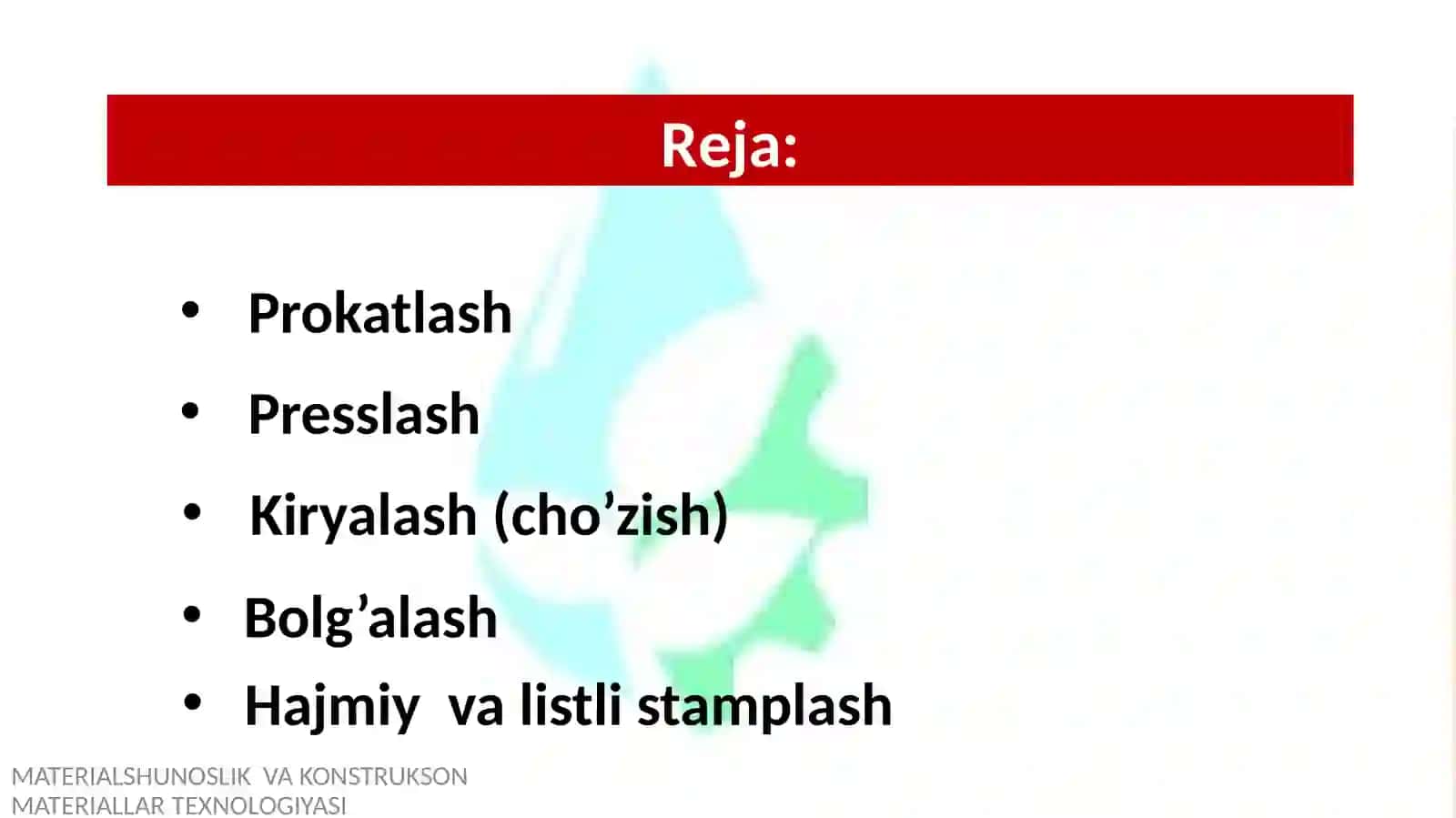 METALLARNI BOSIM BILAN ISHLASHTURLARI 3