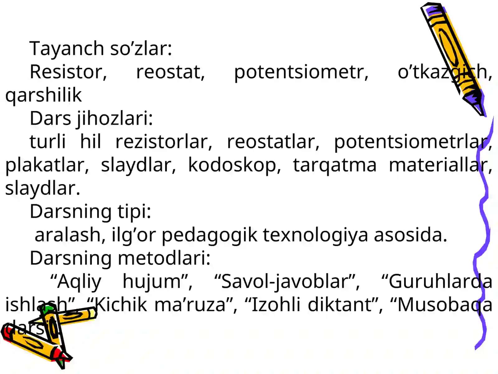Rezistorlar, reostatlar, potensiometrlar 3