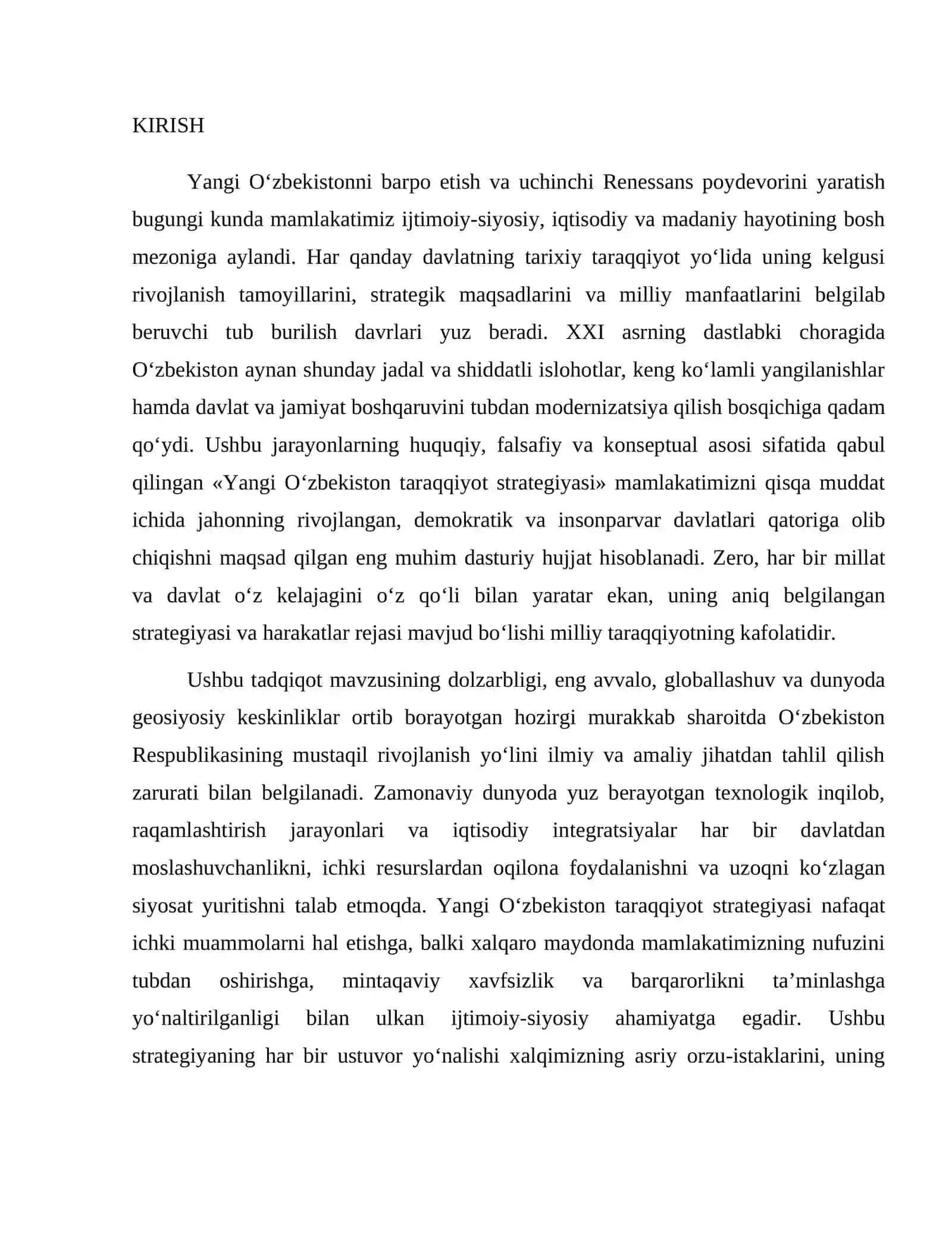 Yangi O'zbekiston taraqqiyot strategiyasi 3
