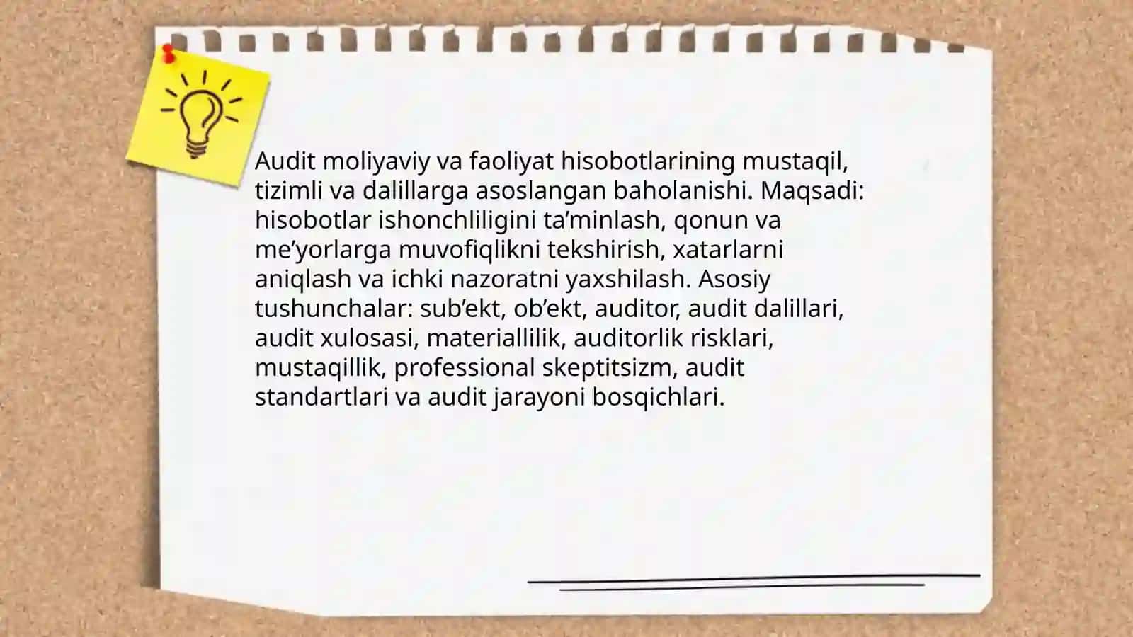 Auditning mohiyati va rivojlanish tarixi 3