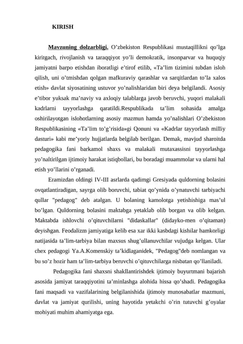 Tarbiya Metodlari 3
