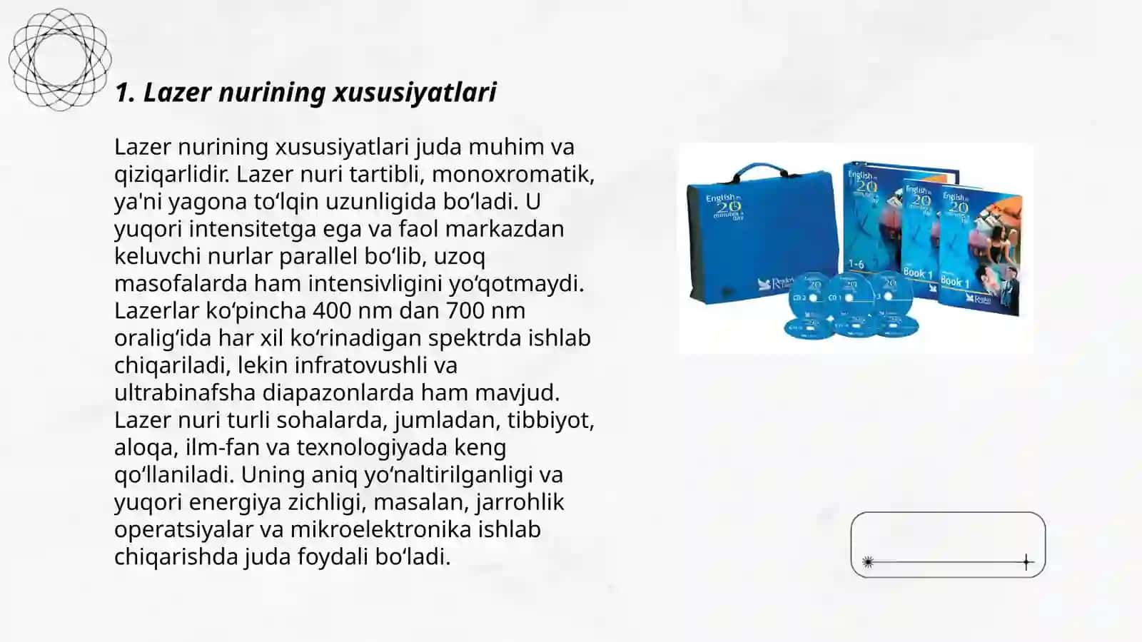 Lazerlar va ularning tibbiyotda qo'llanilishi 3