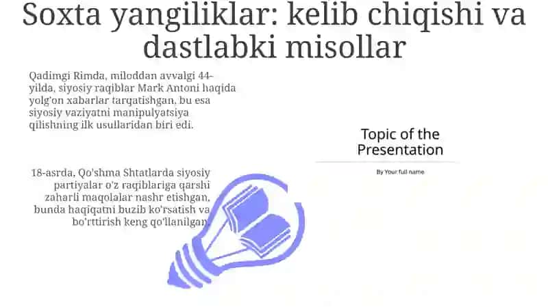 Feyk yangiliklar 3