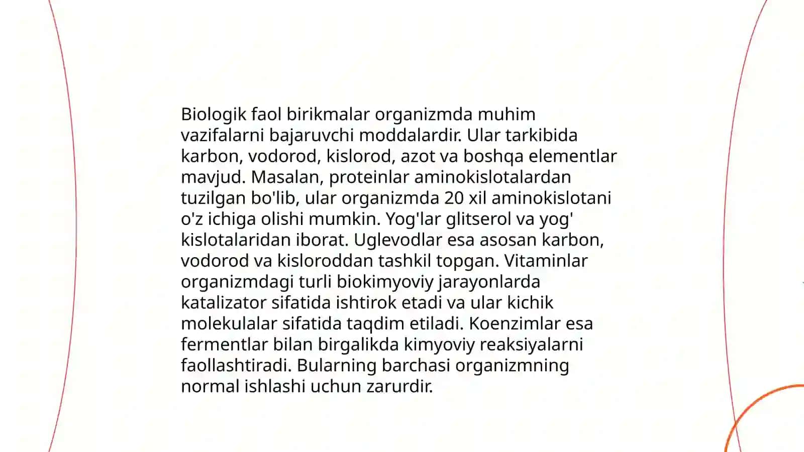 Biologik faol birikmalarning biologik faoligi 3