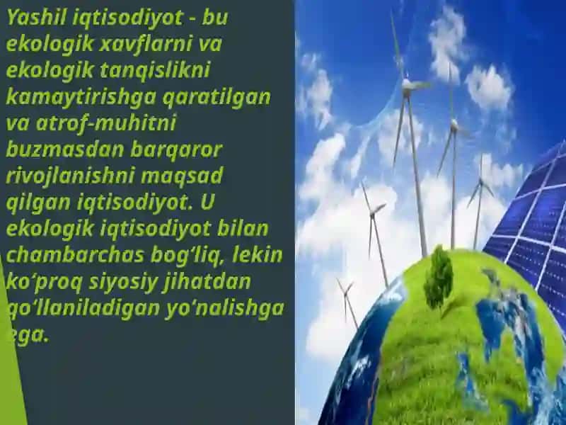 Yashil iqtisodiyot 3