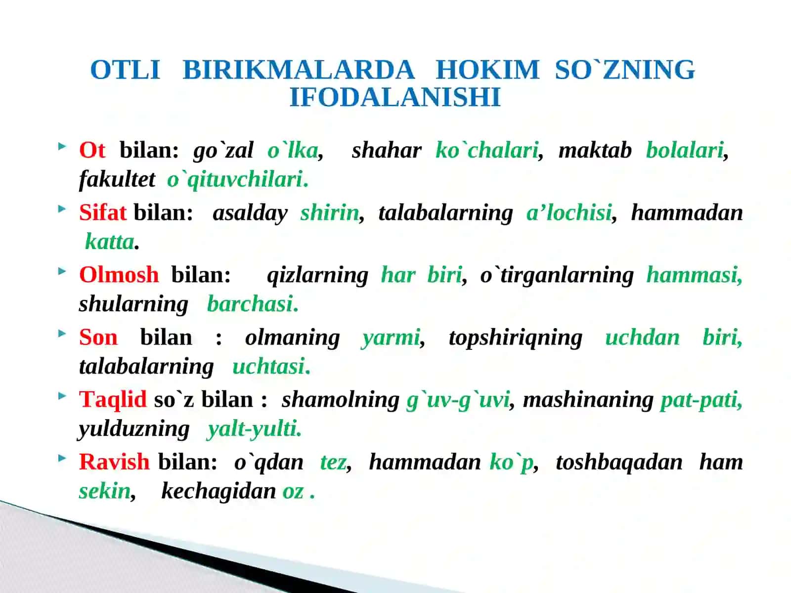 OTLI VA FE`LLI SO`Z BIRIKMALARI (ONA TILI) 3