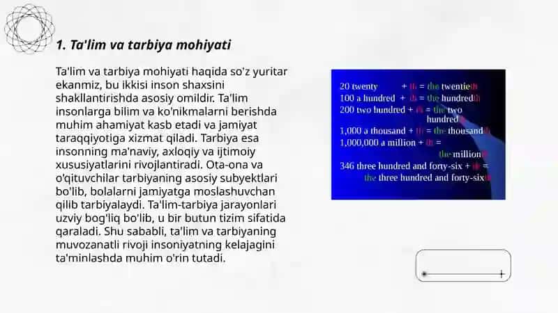 Ta'lim va tarbiya mohiyati 3