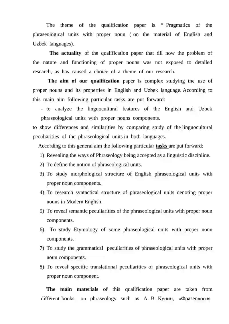 The use of graphic visual aids for the formation and development of grammar skills in teaching English nouns A1 level pupils 3