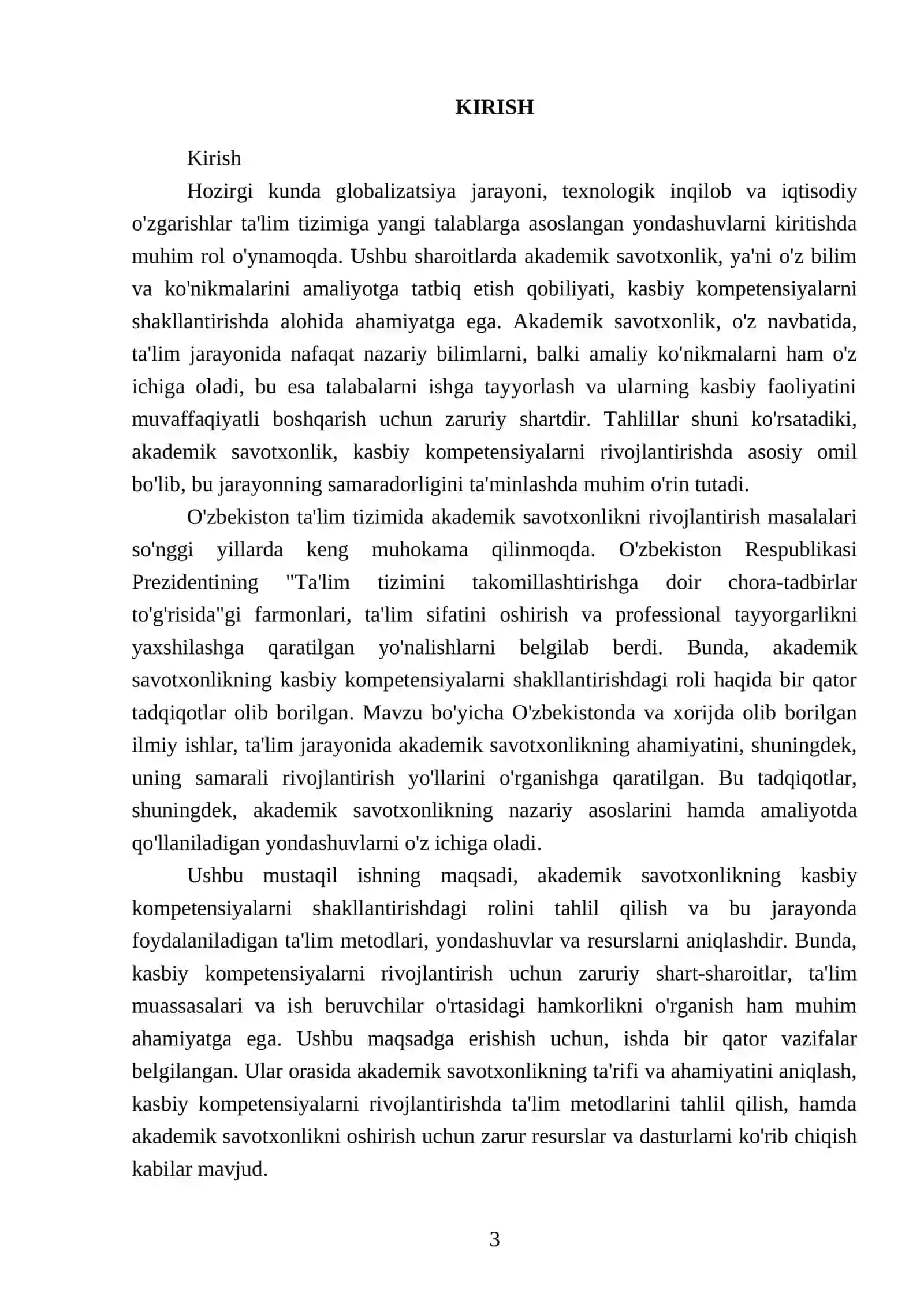 Ascending Academic Competencies in Academic Research 3