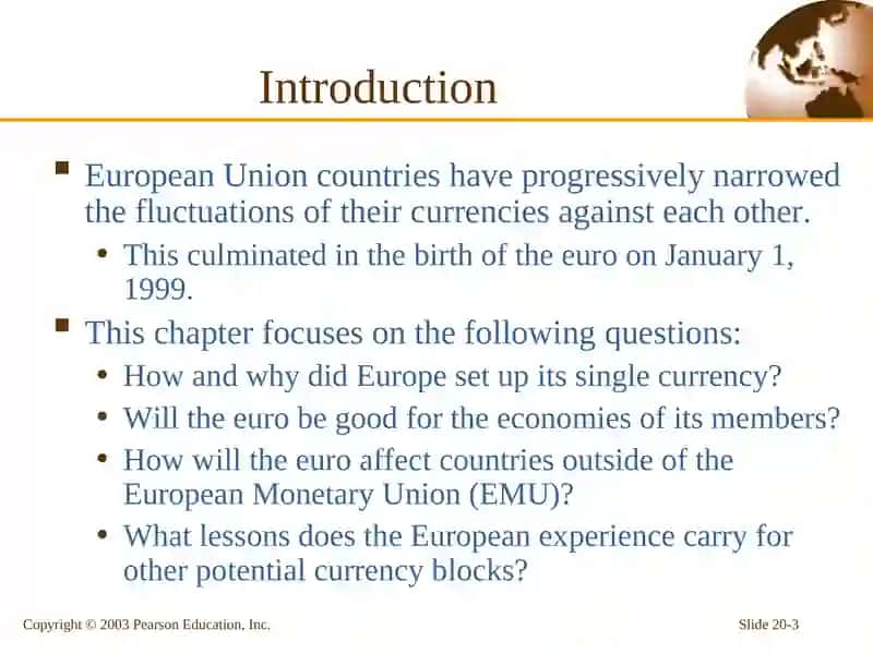 Optimum Currency Areas and the European Experience 3
