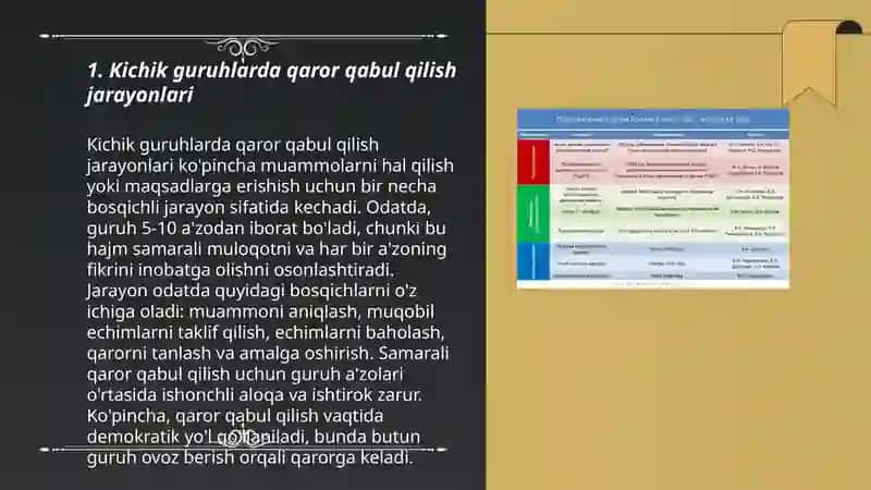 Kichik guruhlardagi dinamik jarayonlar 3