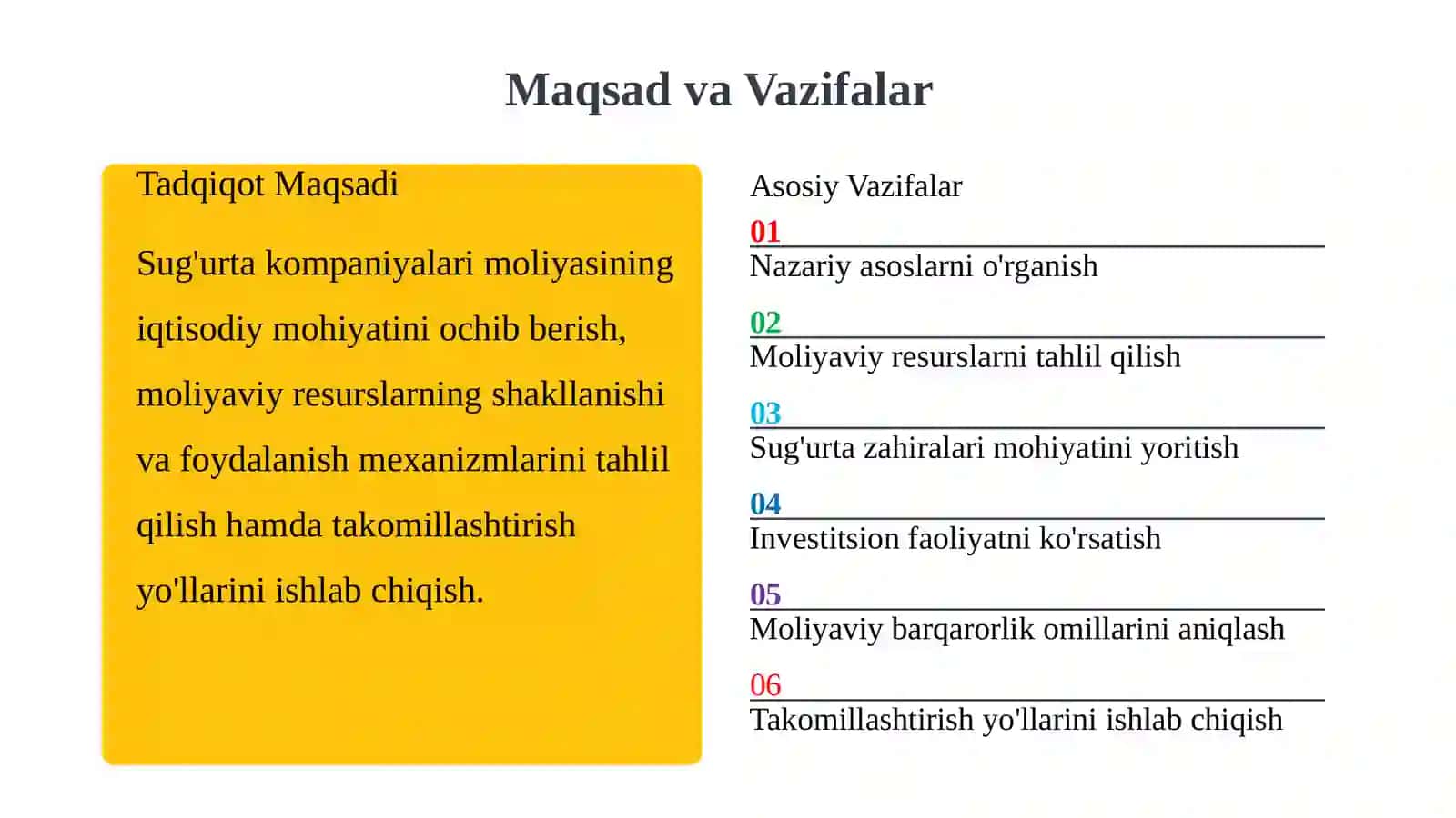 Sug'urta Kompaniyalari Moliyasining O'ziga Xos Xususiyatlari 3
