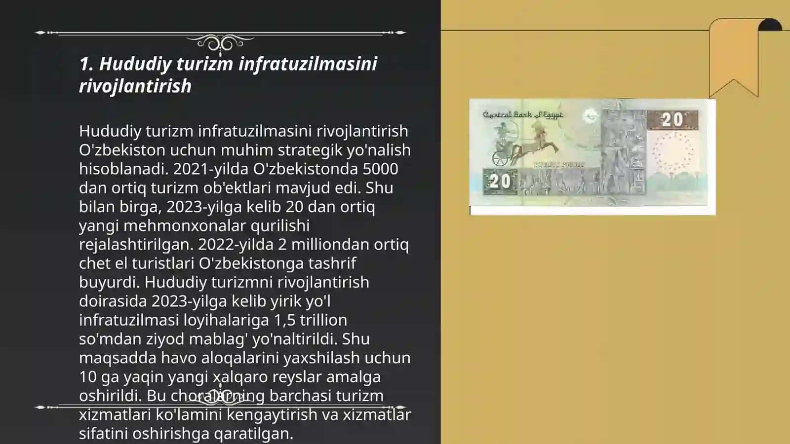 Hududlarda turizmni rivojlantirish orqali aholi bandlik darjasini oshirish yo’llari 3