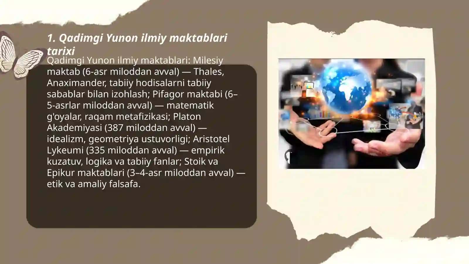 Qadimgi Yunon ilmiy maktablari tarixi 3