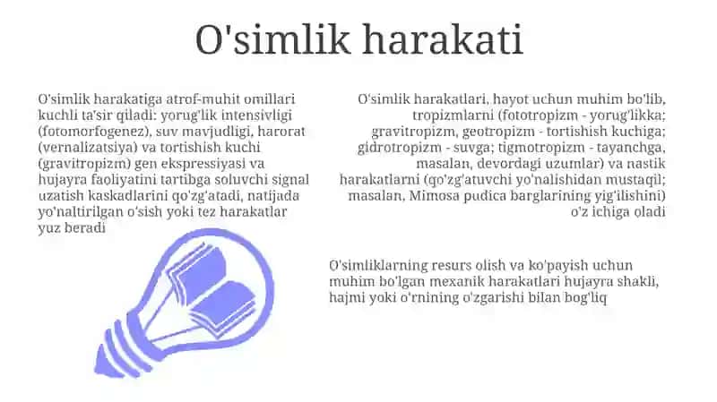 O'simlik Harakati 3