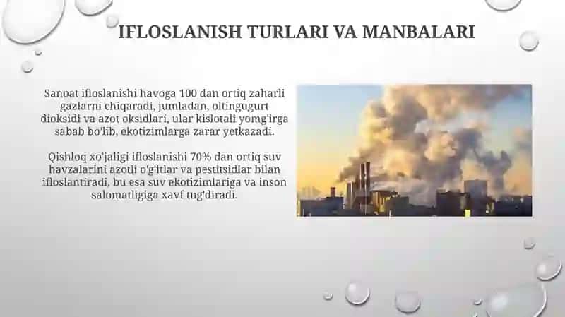 Atrof-muhit ifloslanishiga ta'sir 3