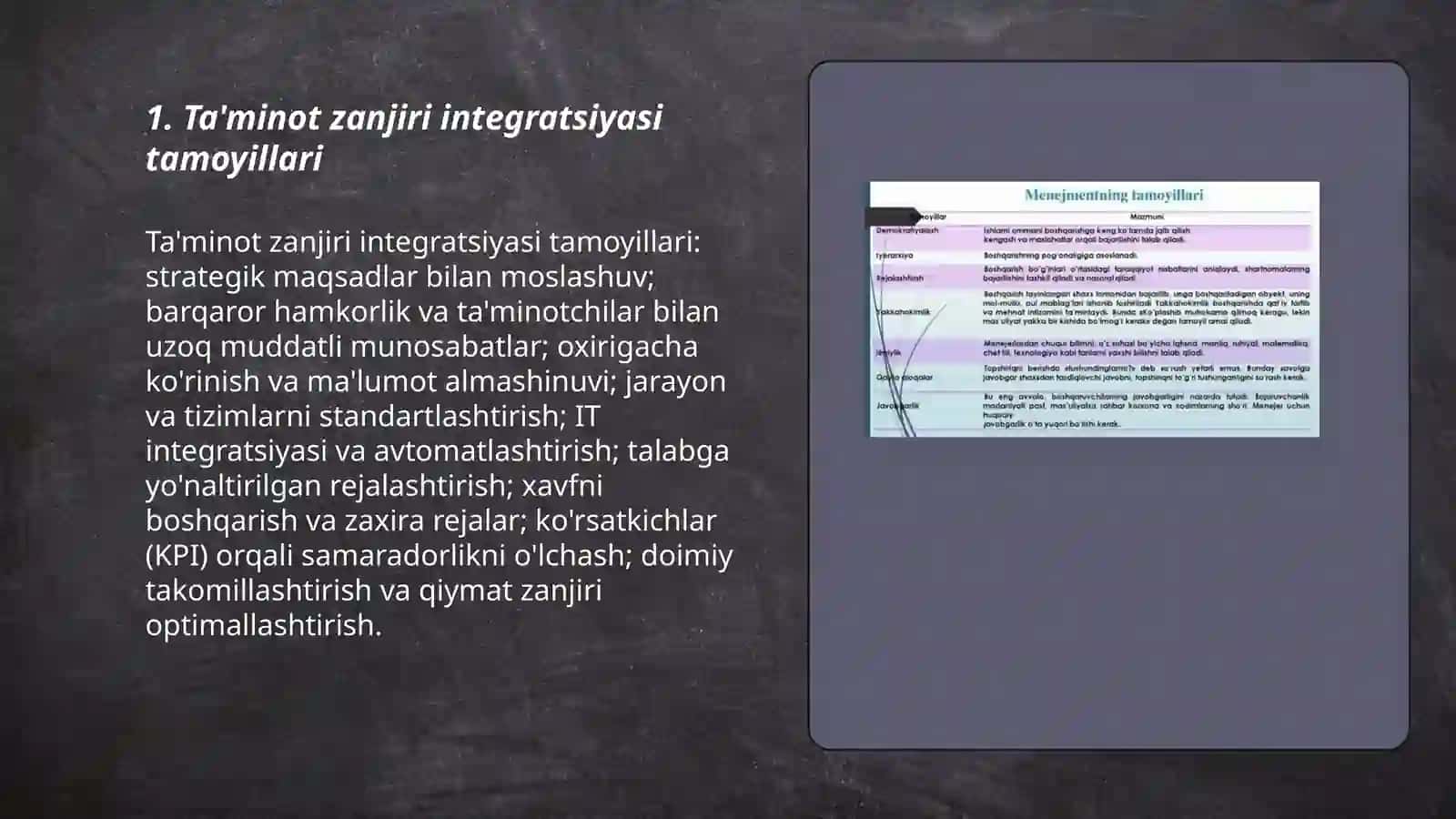 Logistik menejment tamoyillari 3