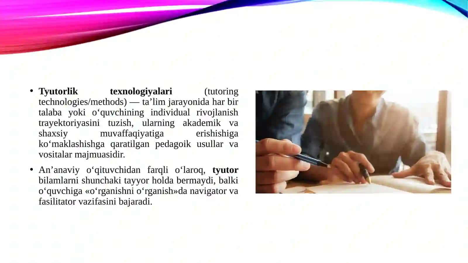 Tyutorlik texnologiyalari 3