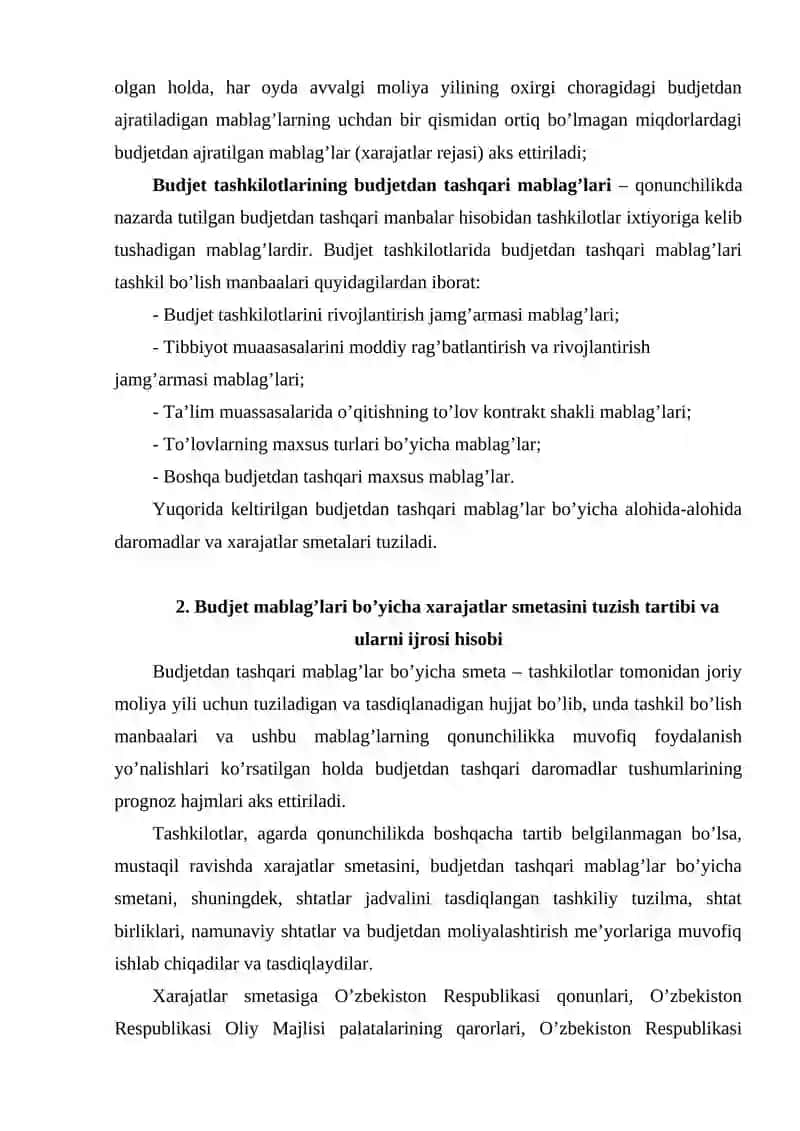 Budjet tizimi budjetlari 3