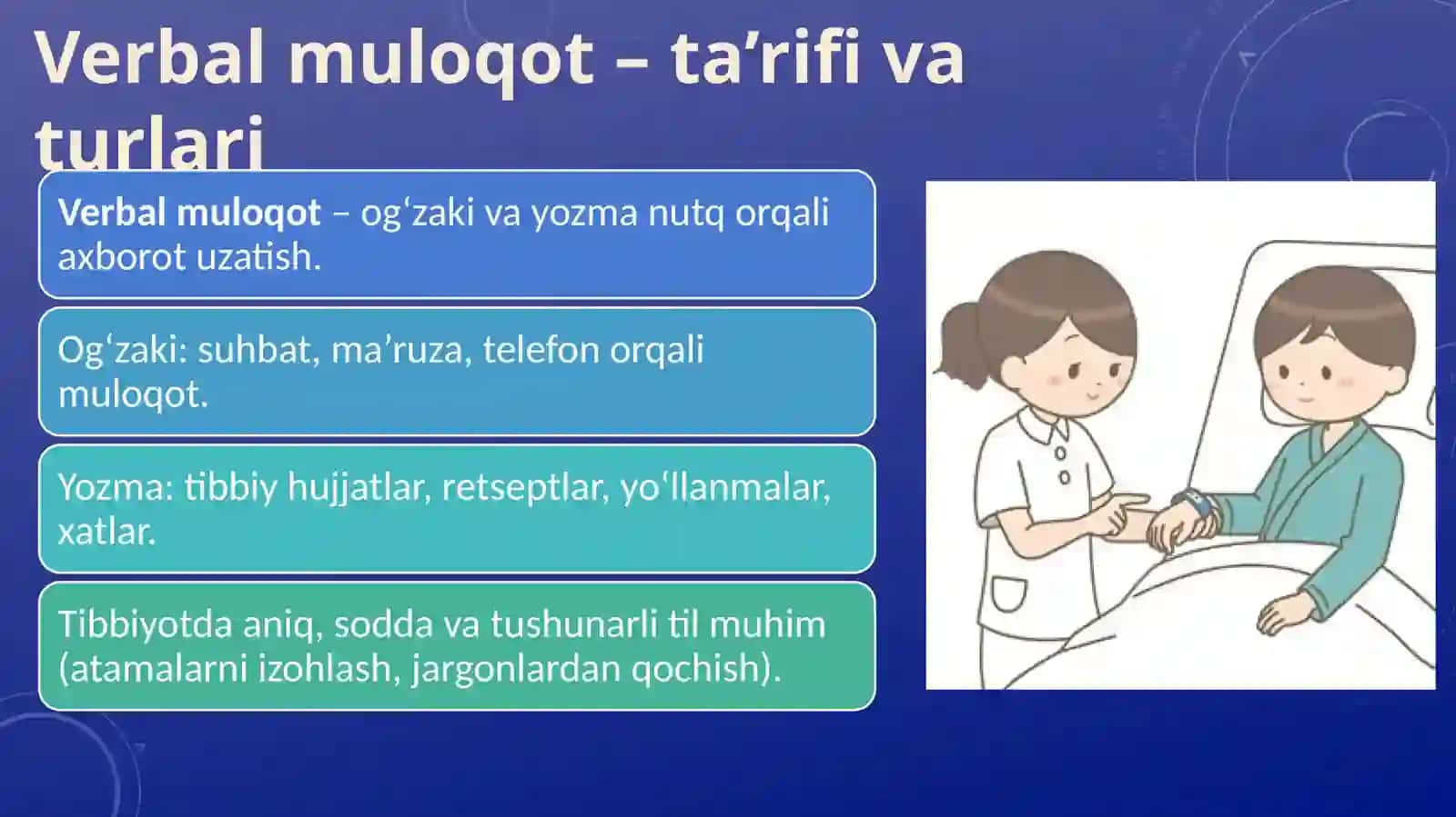 Verbal va noverbal muloqot turlari 3