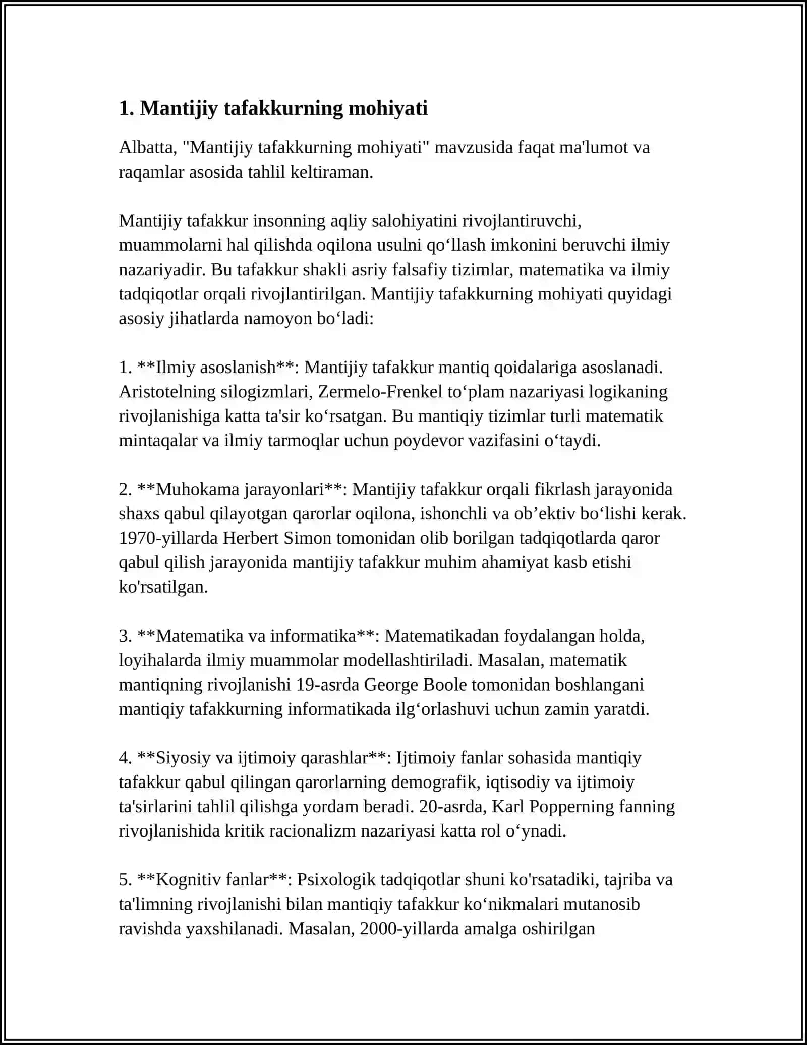 Mantijiy tafakkurning mohiyati 3