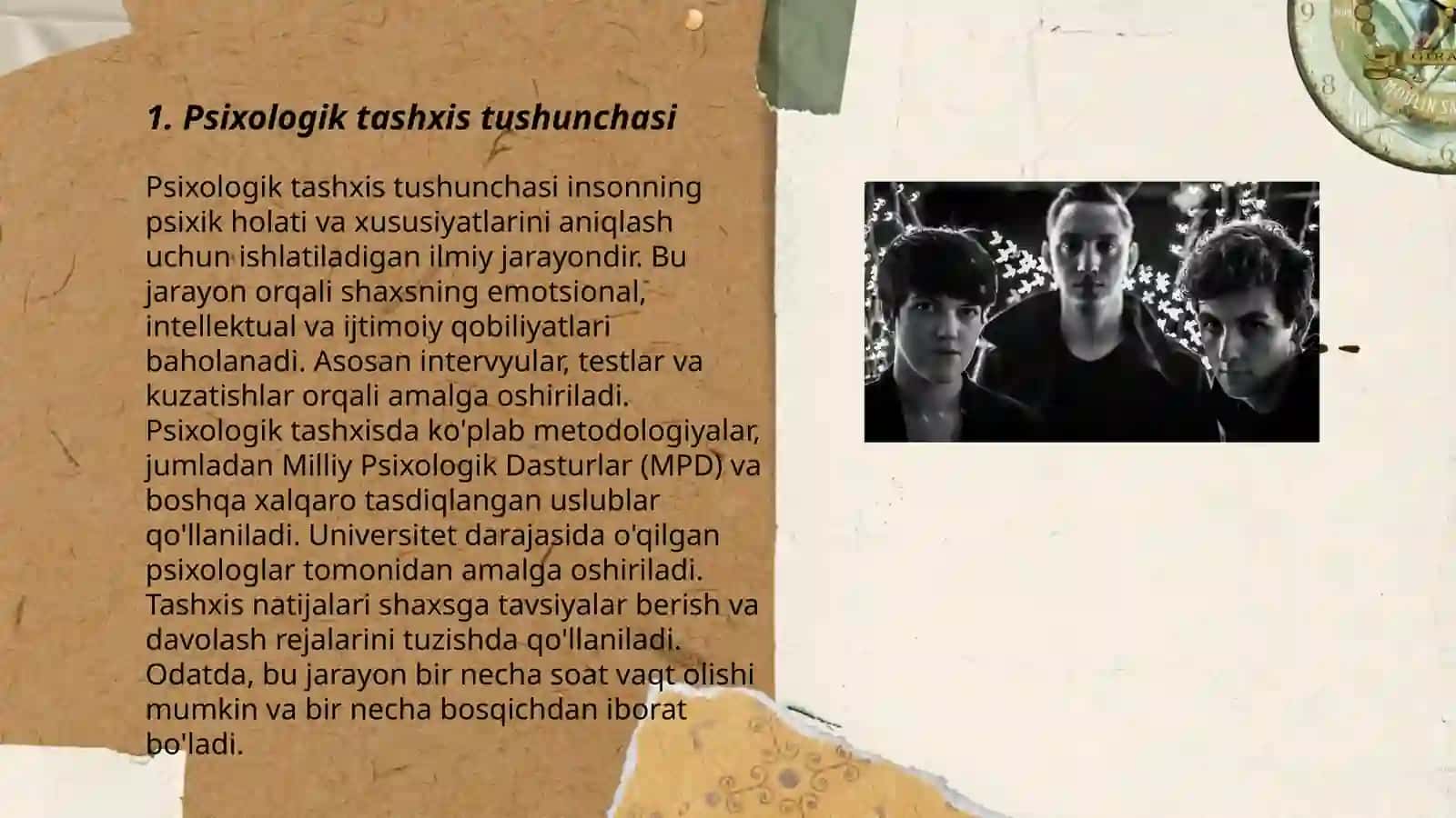 Psixologik tashxis tushunchasi 3