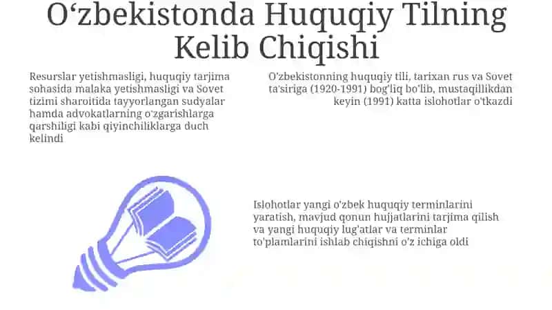 Oʻzbekistonda Huquqiy Tilning Kelib Chiqishi 3