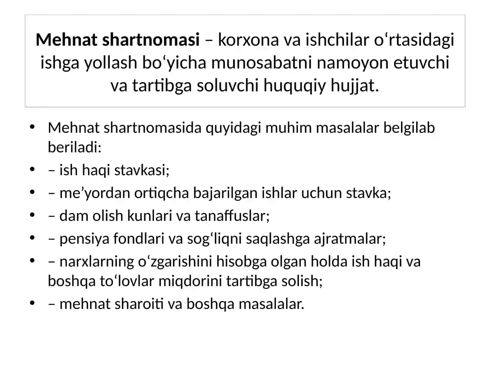 MEHNAT RESURSLARI 3