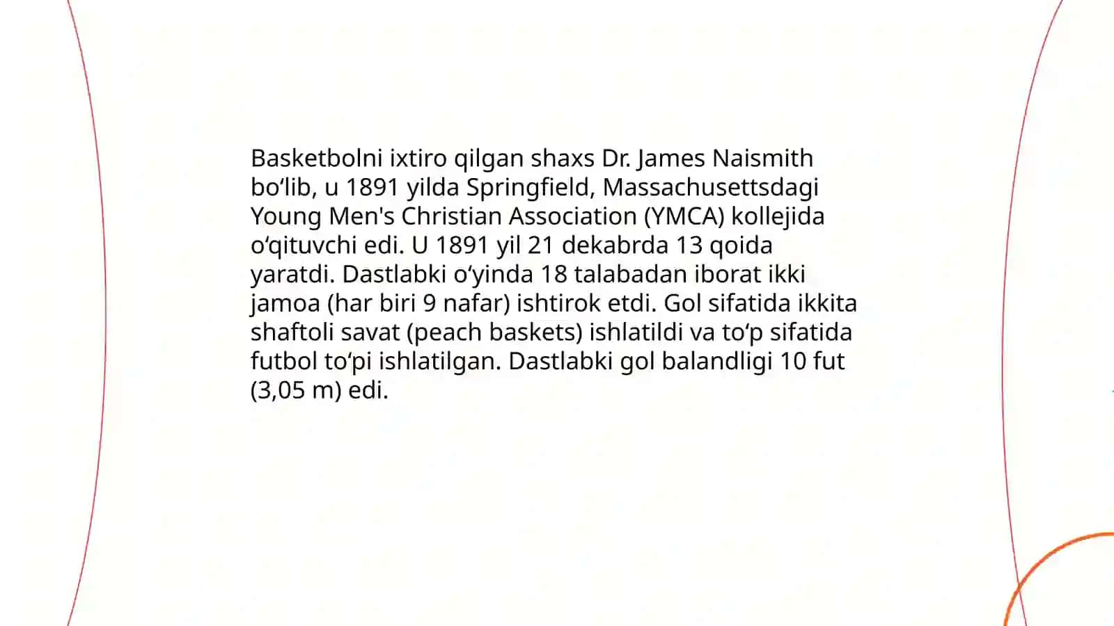 Basketbol O'yining Kelib Chiqishi Va Rivojlanishi 3