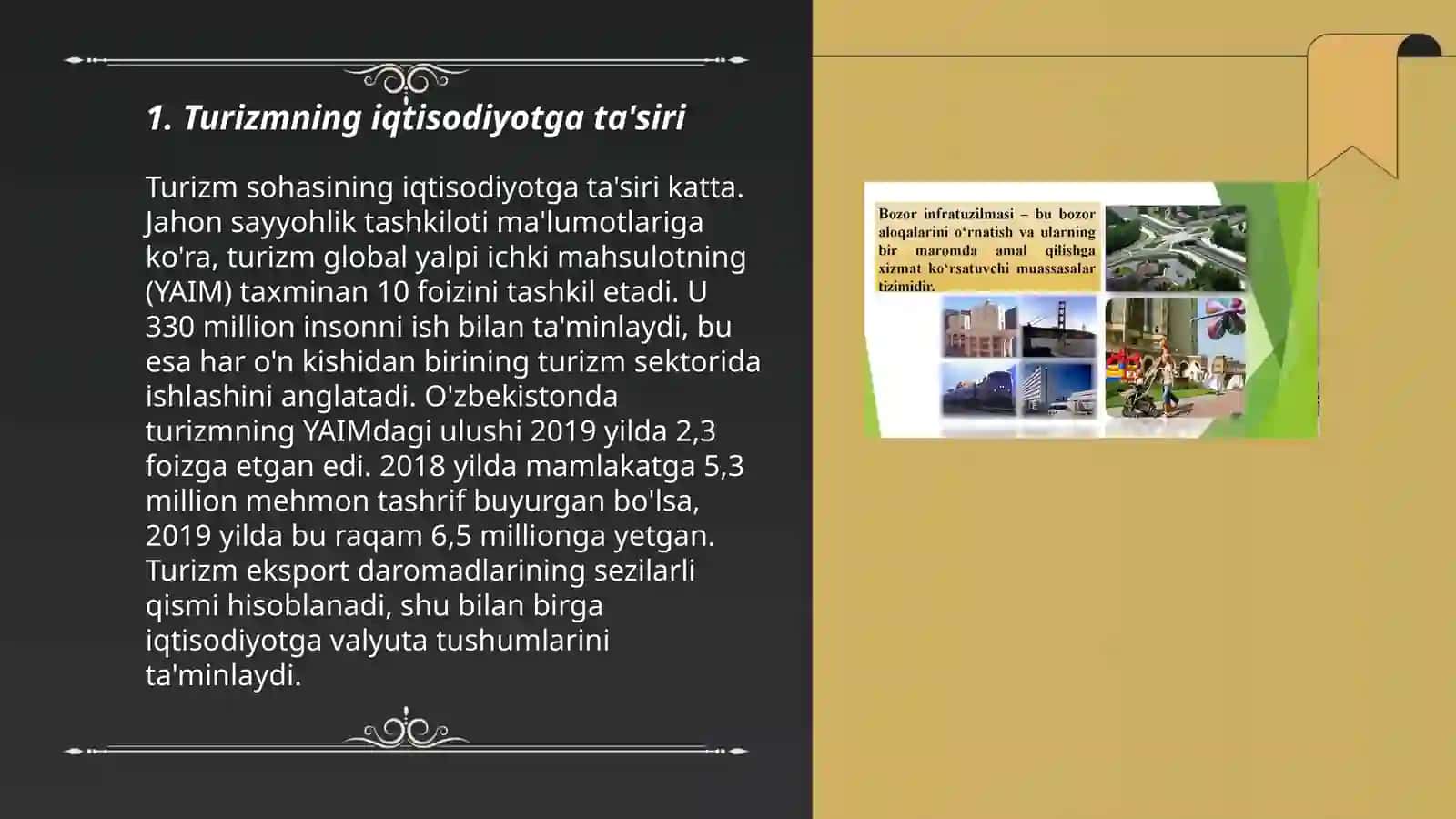 Turizmning iqtisodiyotga ta'siri 3