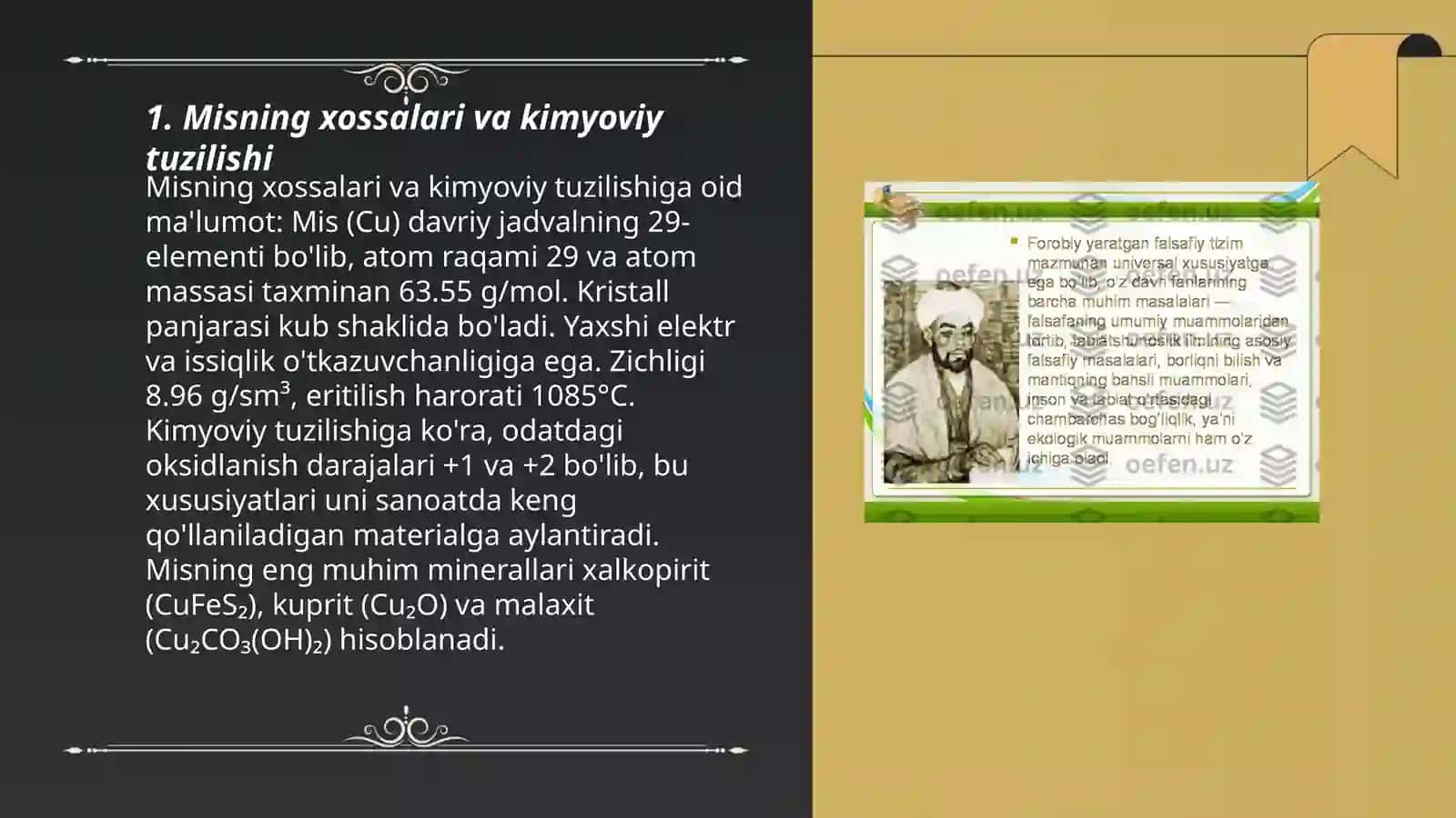 Mis va kumushga oid tajribalar 3