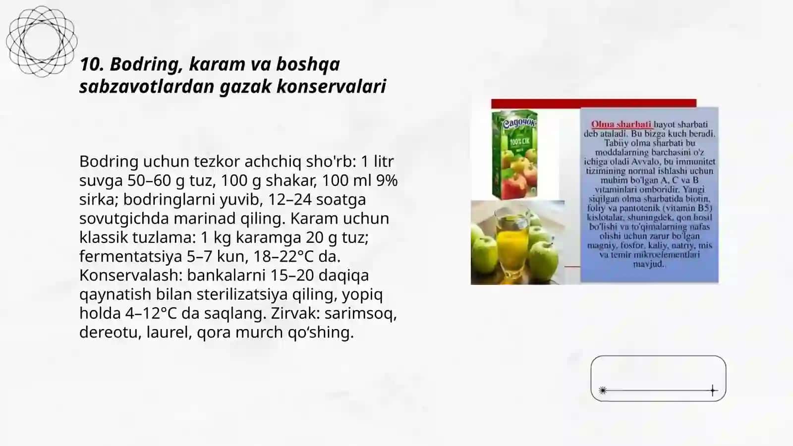 Mevalardan tayyorlangan sharbatlar 3