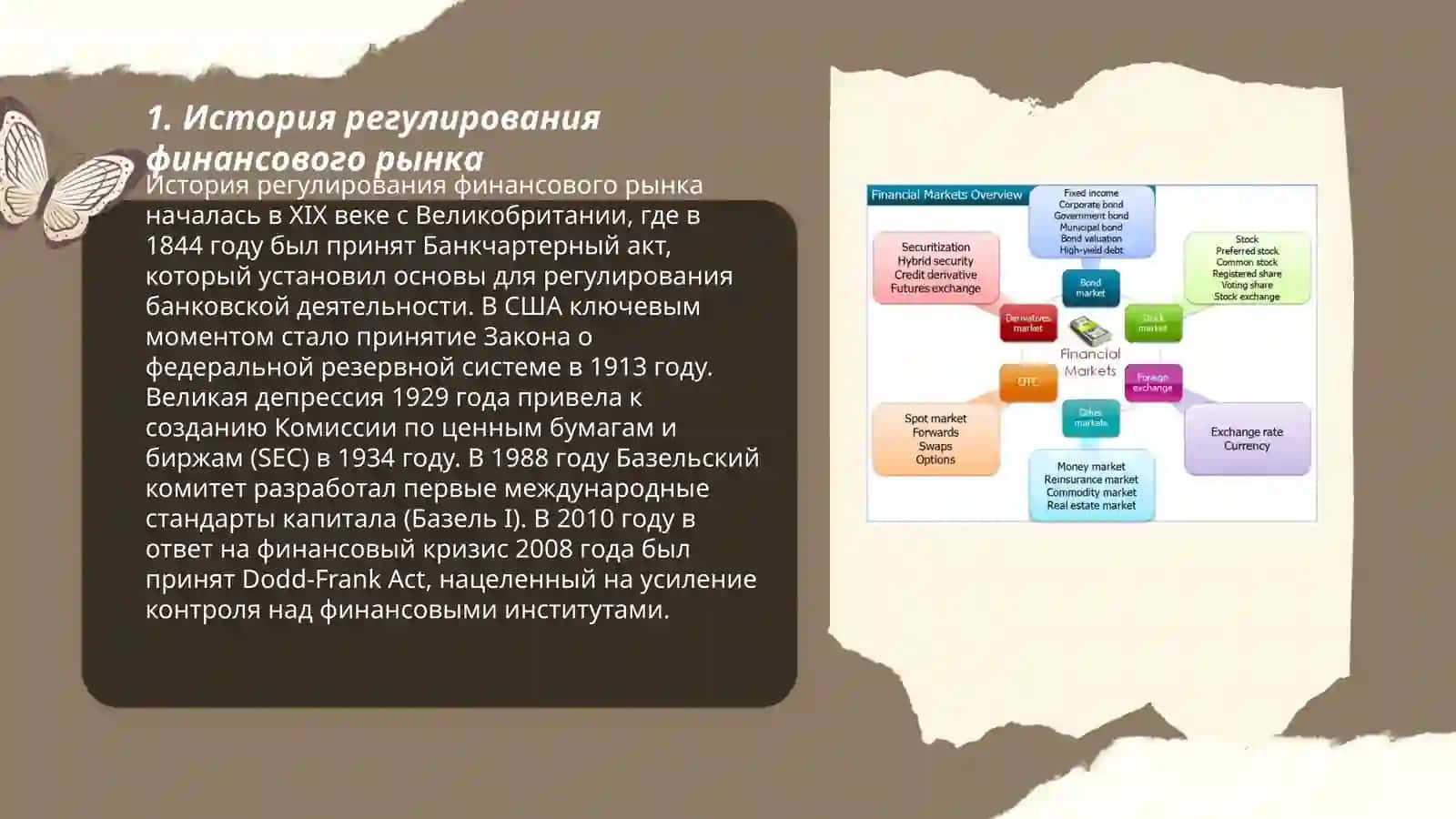 Регулирование финансового рынка 3