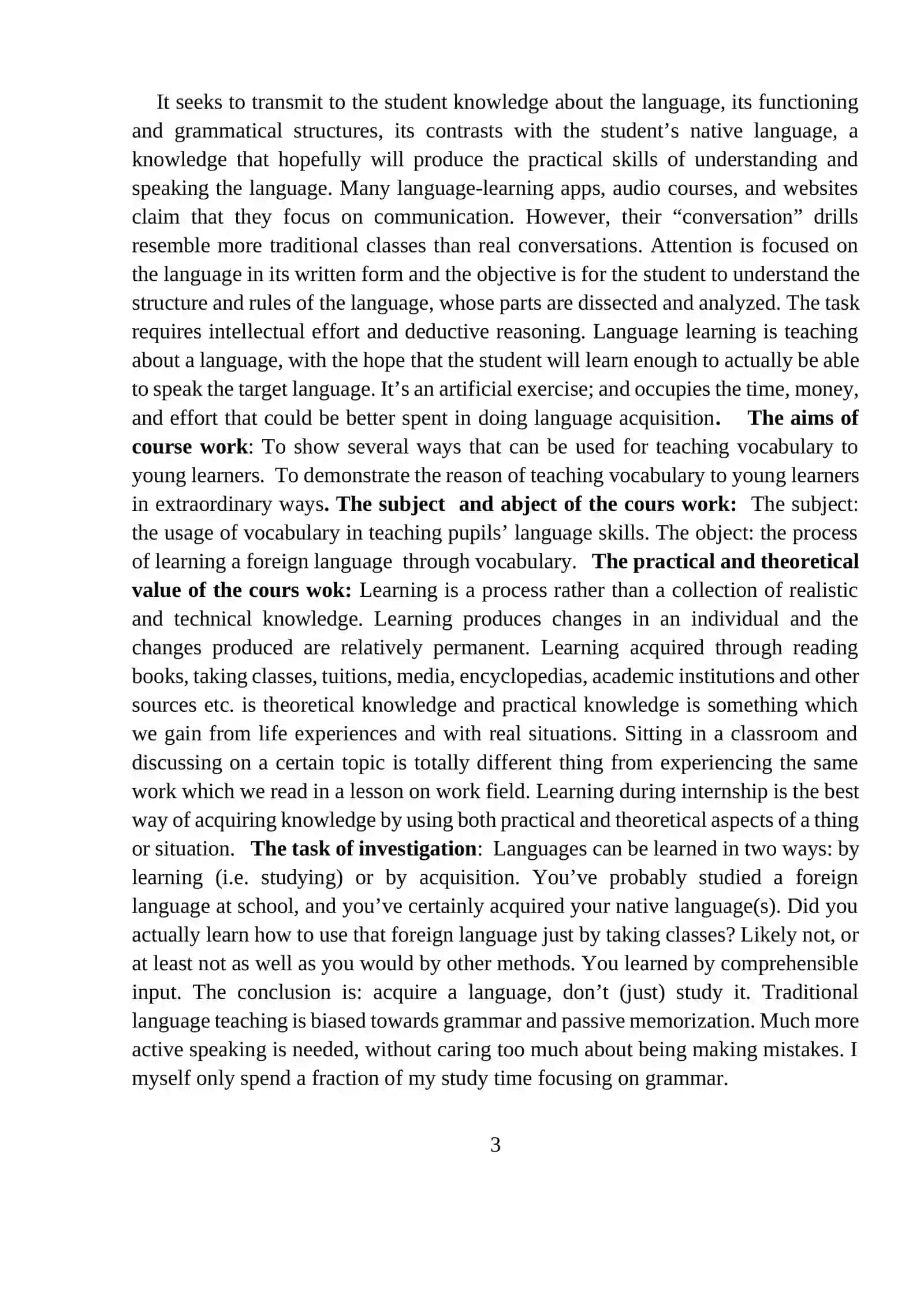 COMMUNICATIVE APPROACH IN TEACHING A FOREIGN LANGUAGE 3