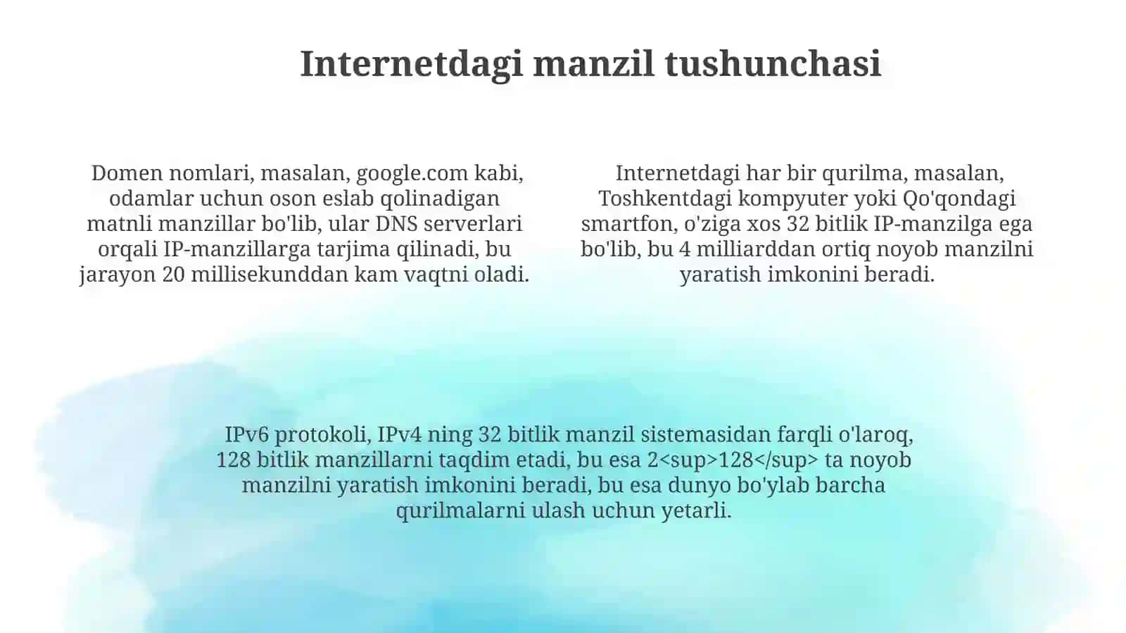 Domen Nomlari va DNS Xizmati 3