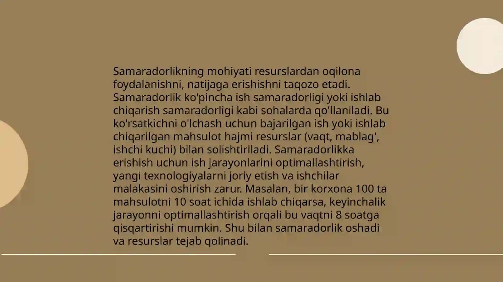Samaradorlikning 21 usuli 3