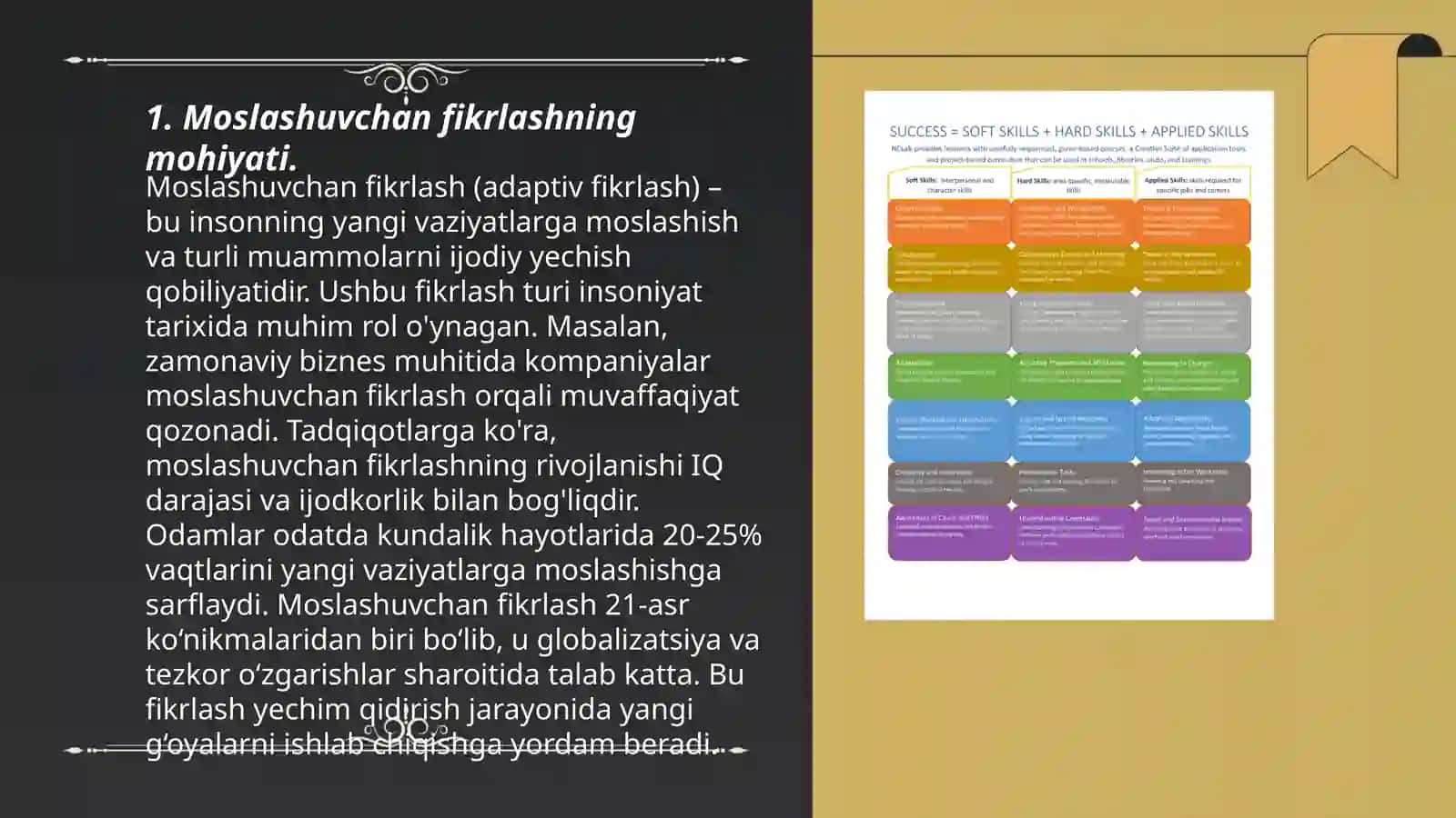 Moslashuvchan Fikrlash 3