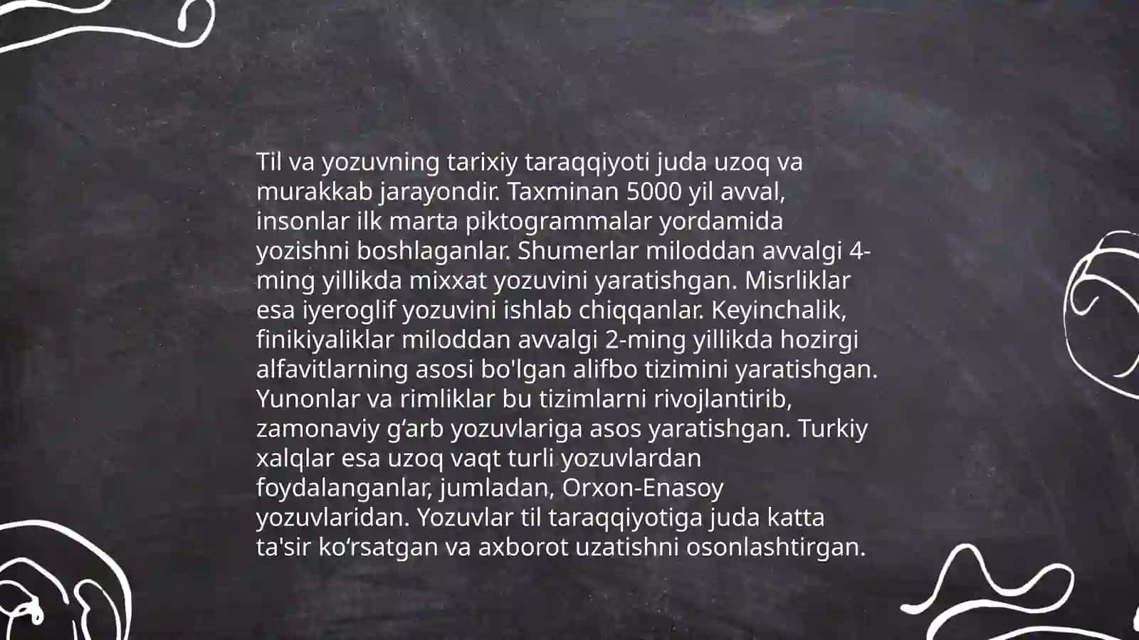 Til va yozuv 3