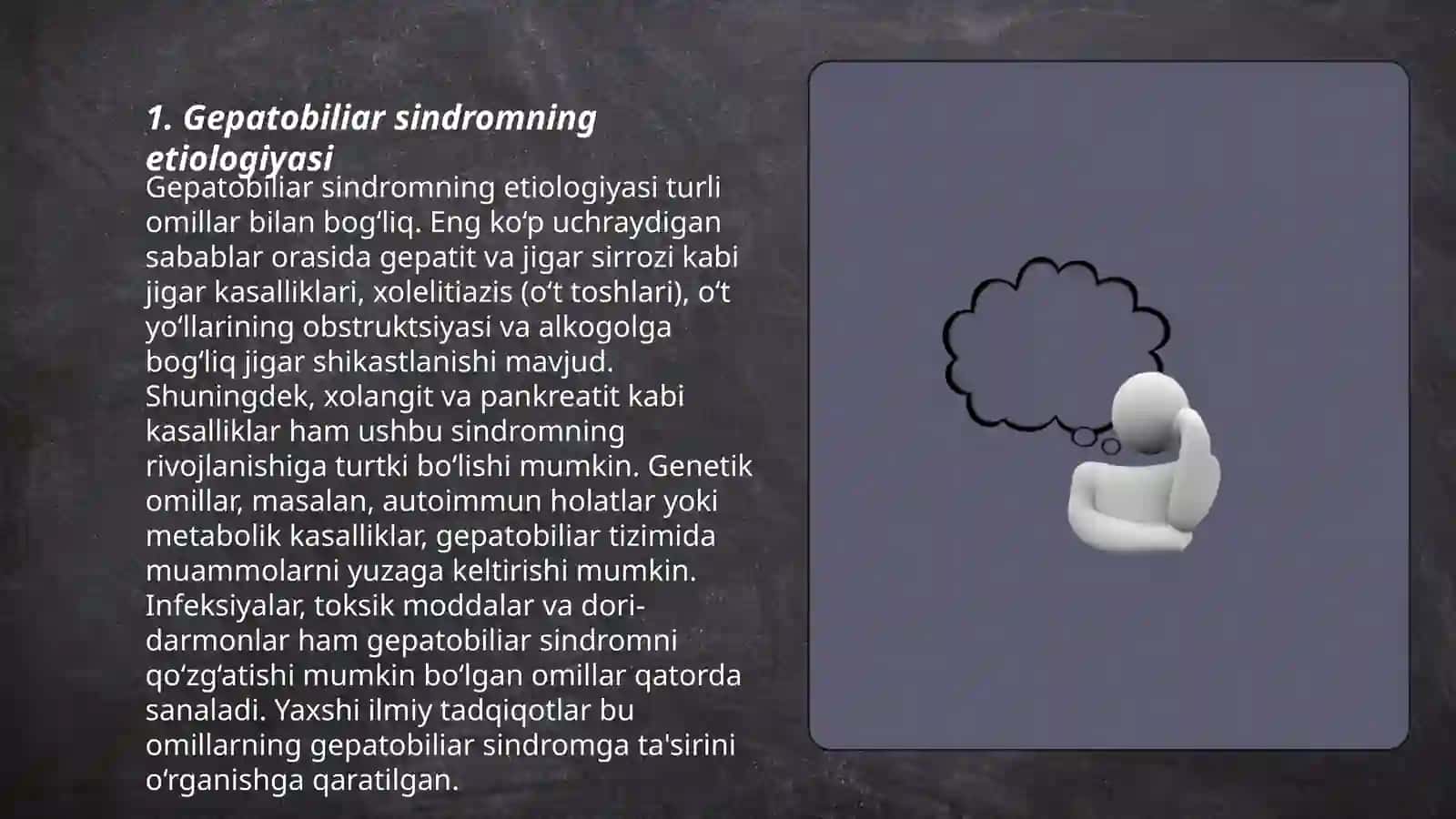Gepatobilliar sindrom 3