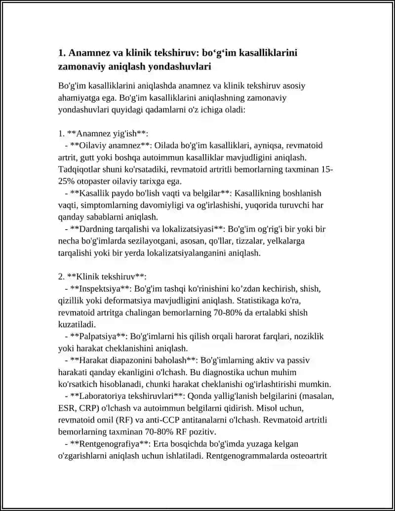 BOʻGʻIM KASALLIKLARINING ZAMONAVIY DIAGNOSTIKASI 3
