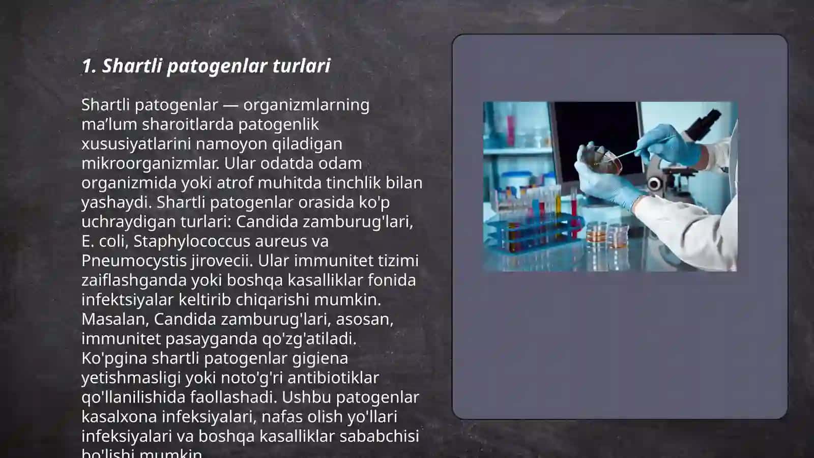 Shartli patogen infeksiyalar 3