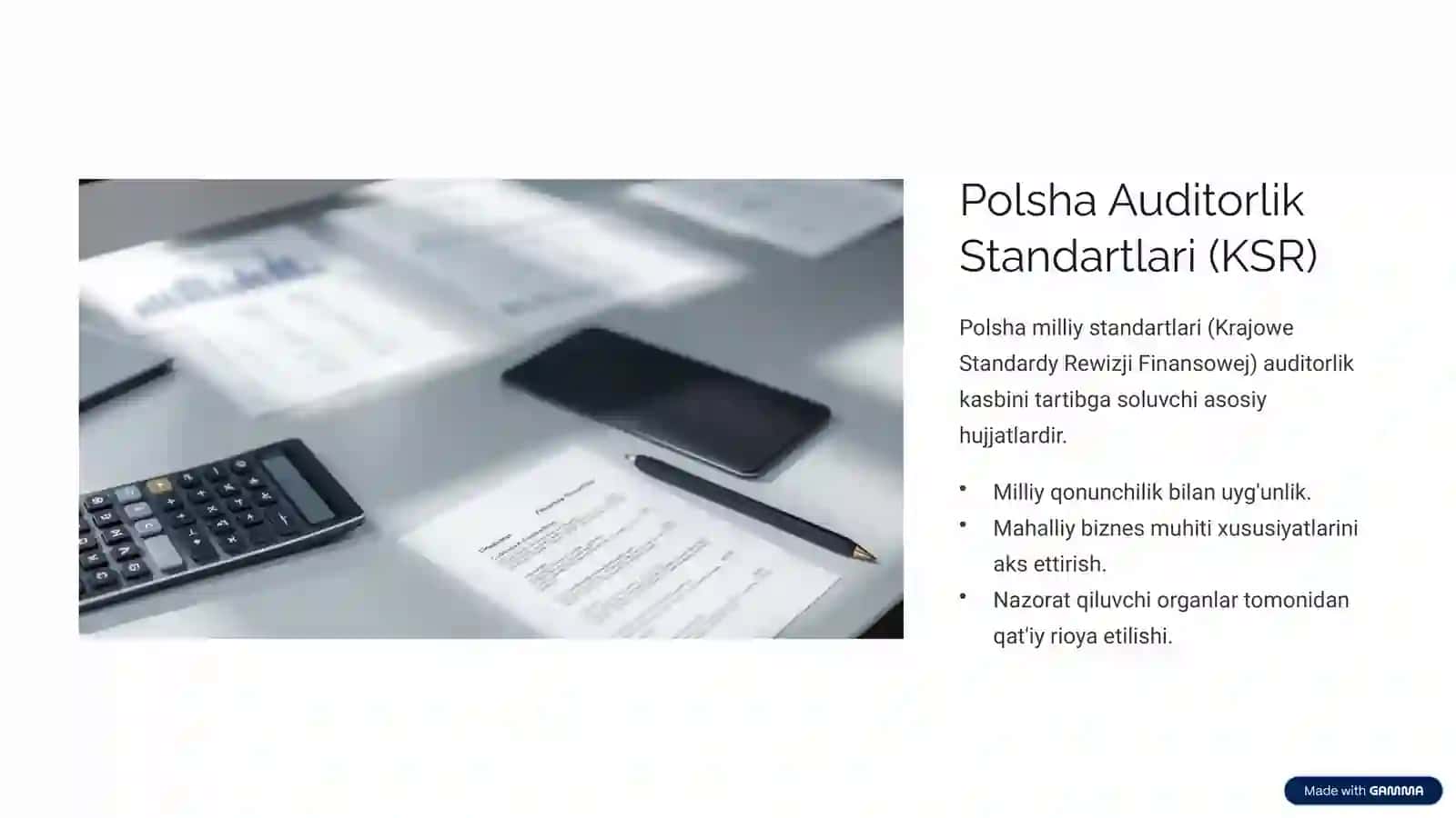 Polshada Milliy va Xalqaro Auditorlik Jarayonlari 3